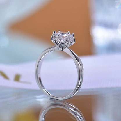 Graceful Swan 1.0ct Ring