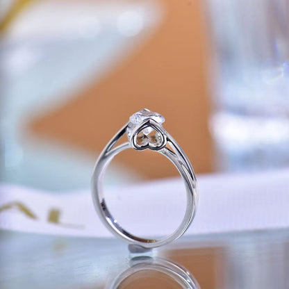 Radiant Arm Angel’s Kiss 1.0ct Ring